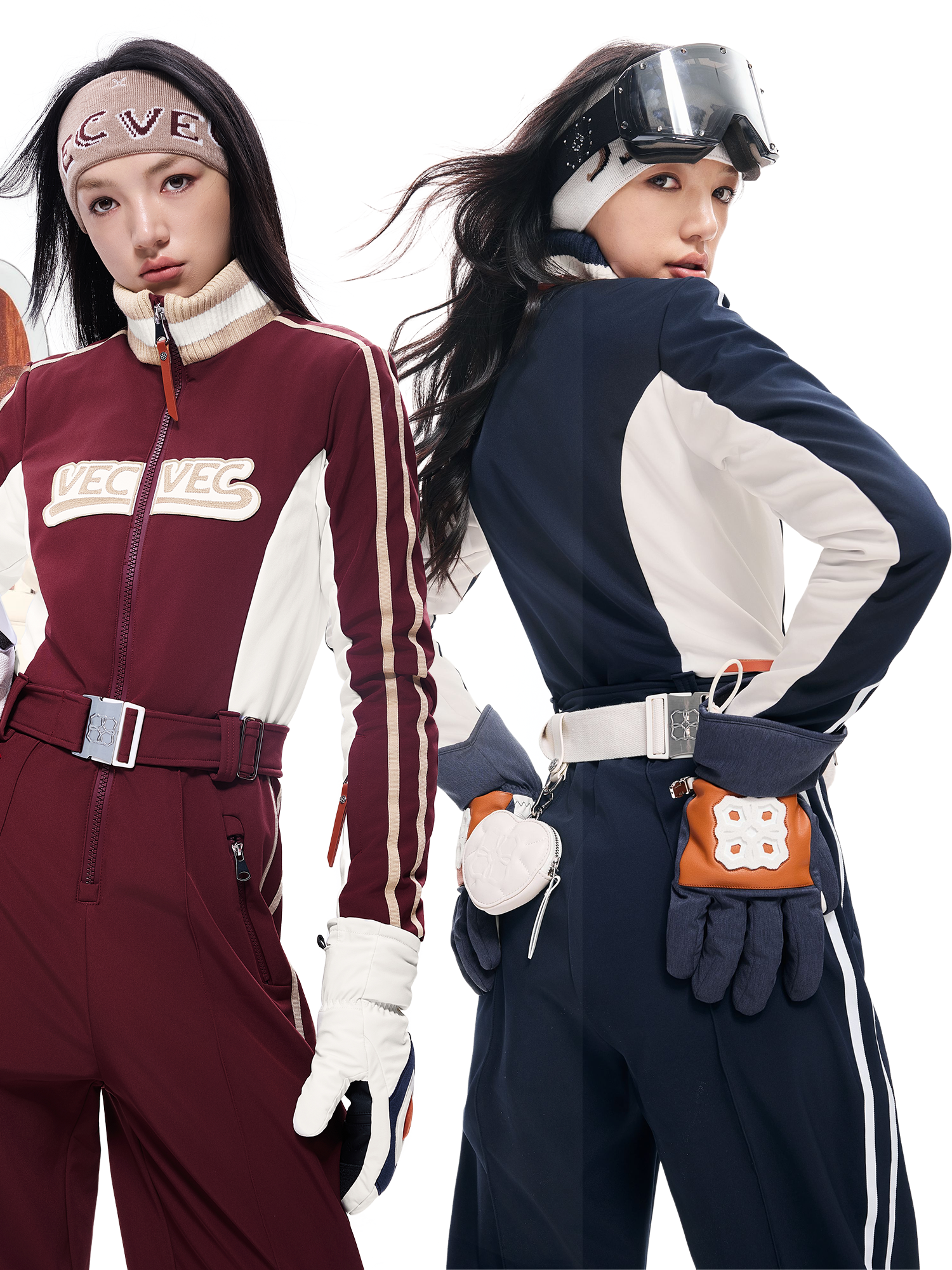 Loose-Fit Quilted Ski Jumpsuit