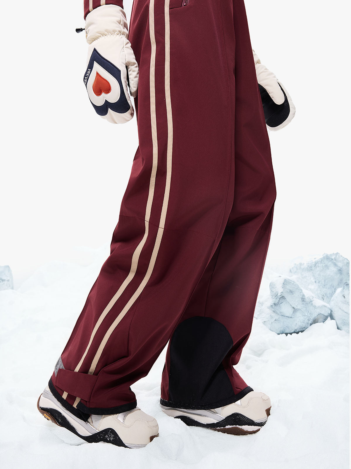 Retro Preppy Ski Suit