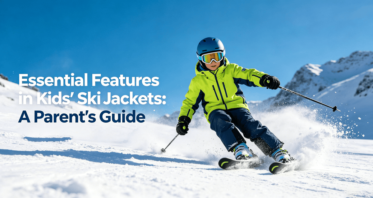 Essential Features in Kids' Ski Jackets: A Parent's Guide - VECVEC