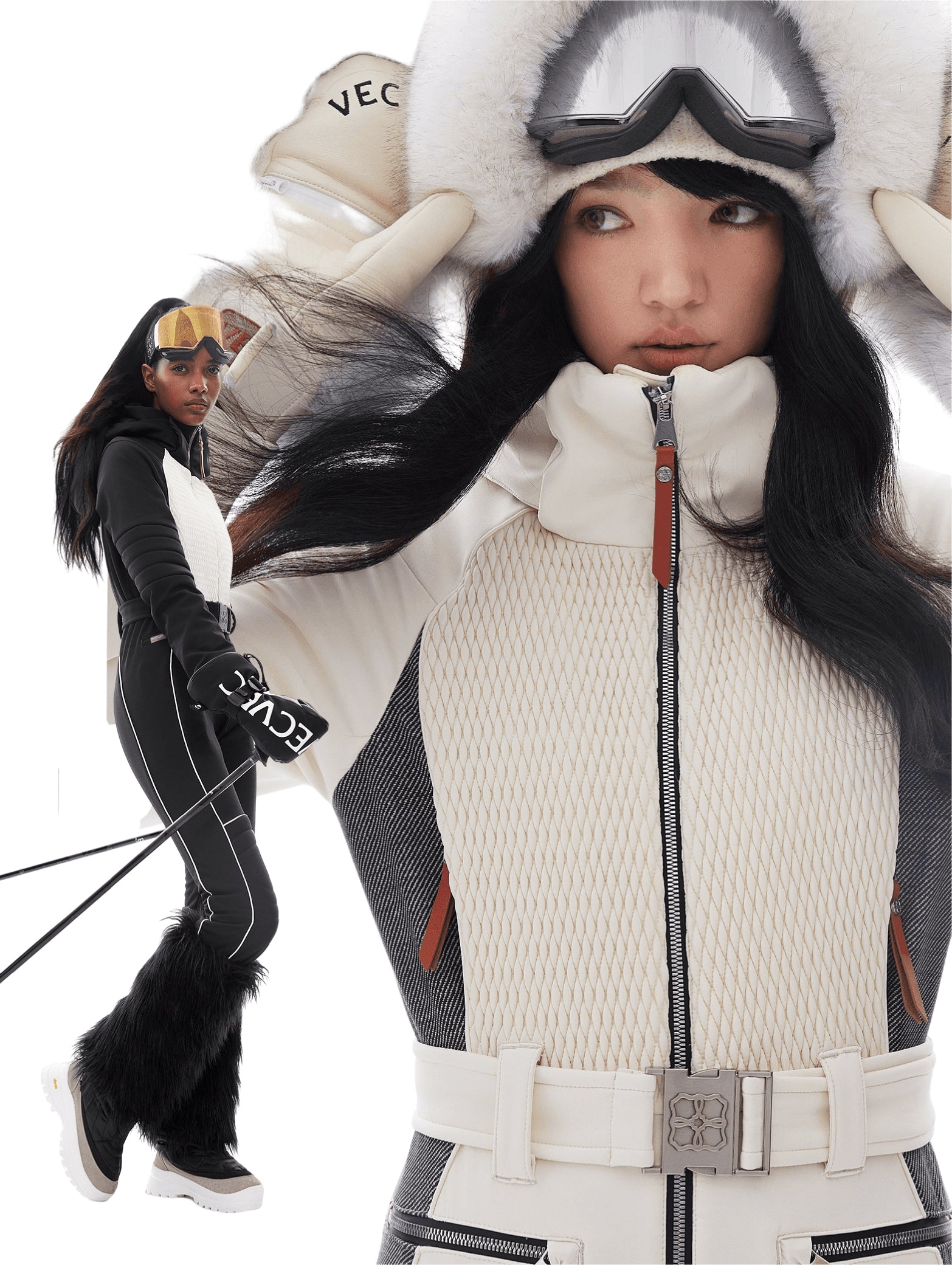 Clio Down Ski Suit