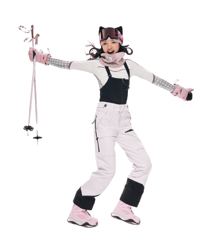 3L Detachable Ski Bib Pants