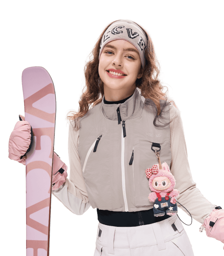 Slim-Fit Quilted Cotton Ski Fleece Midlayer