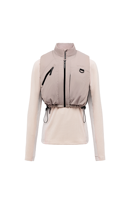 Slim-Fit Quilted Cotton Ski Fleece Midlayer