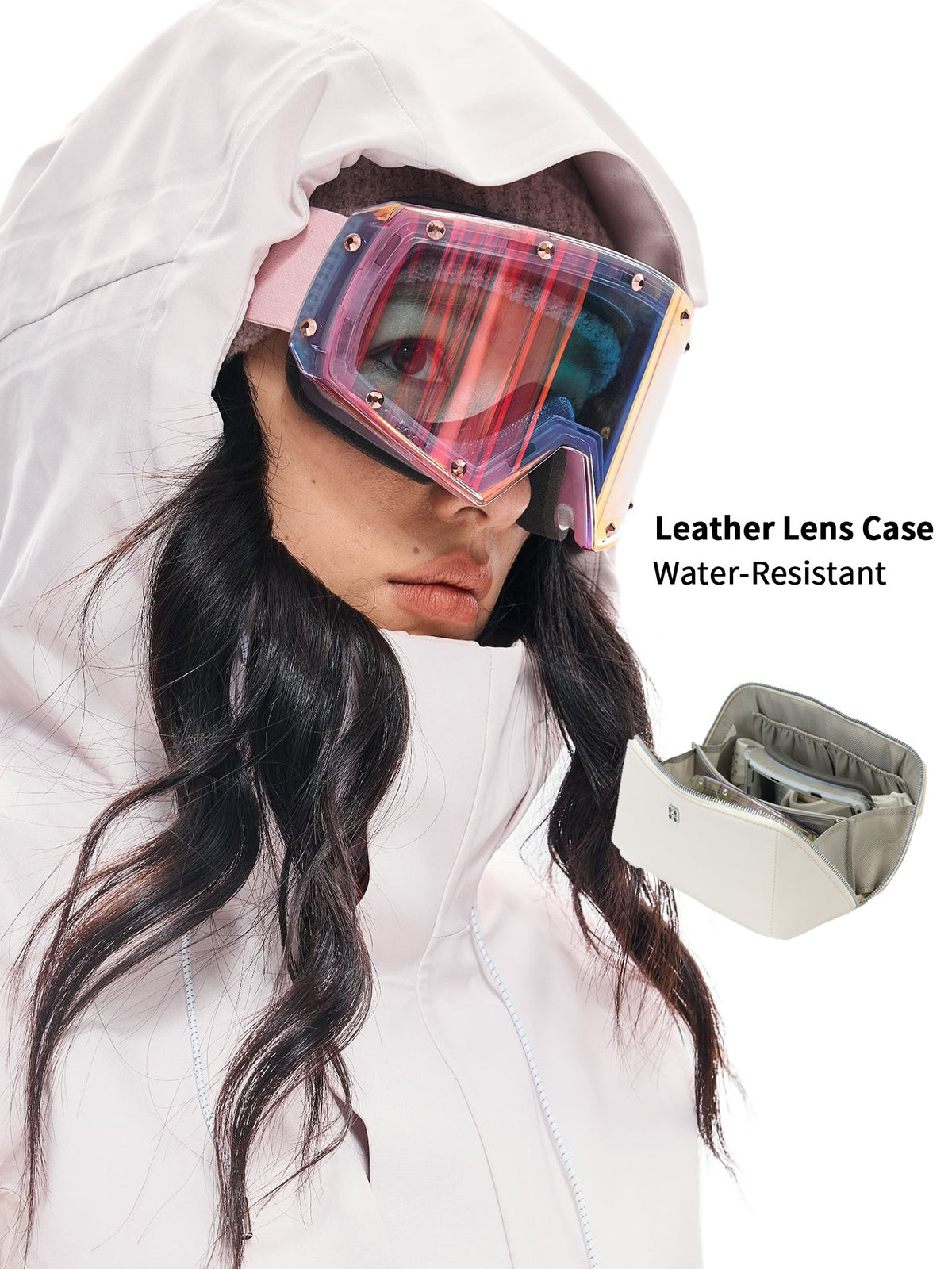 Crystal Day/Night Dual-Use Ski Goggles -