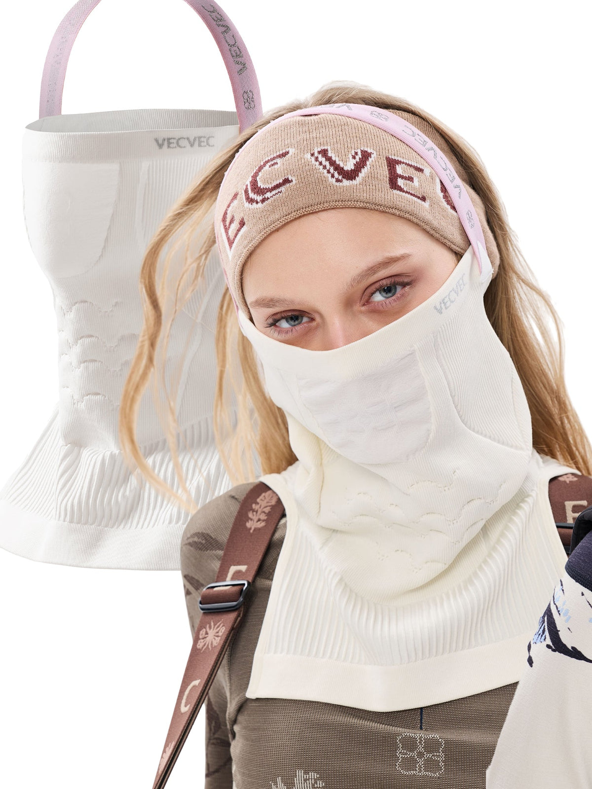 Drawstring Compression Ski Goggles -
