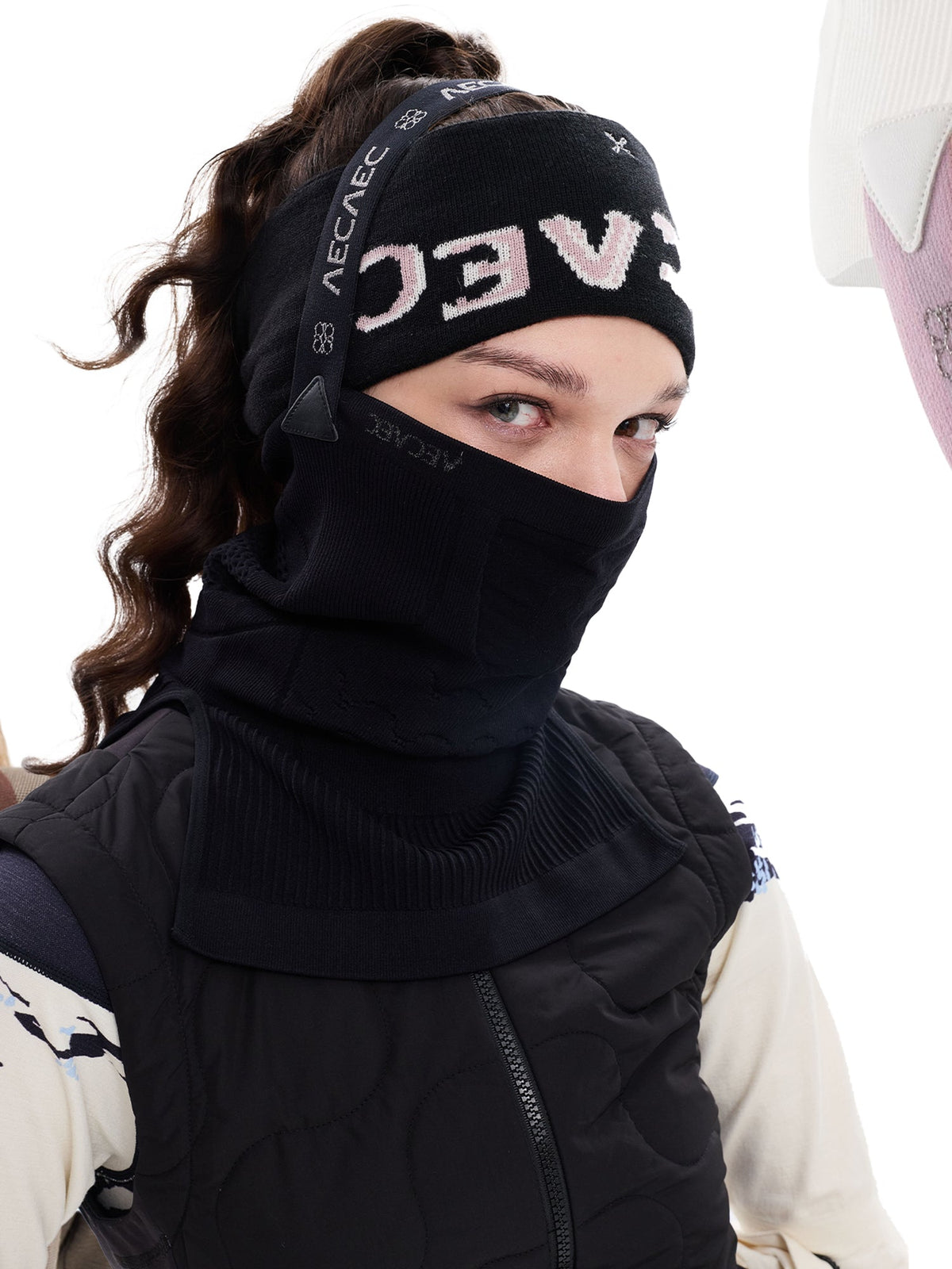 Drawstring Compression Ski Goggles -