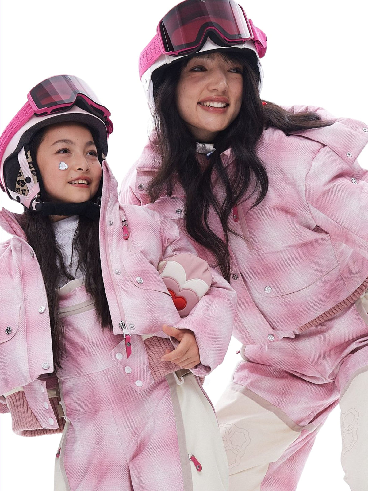 Kids' Dual-Use Ski Goggles with Decorative Ribbon for Day and Night -