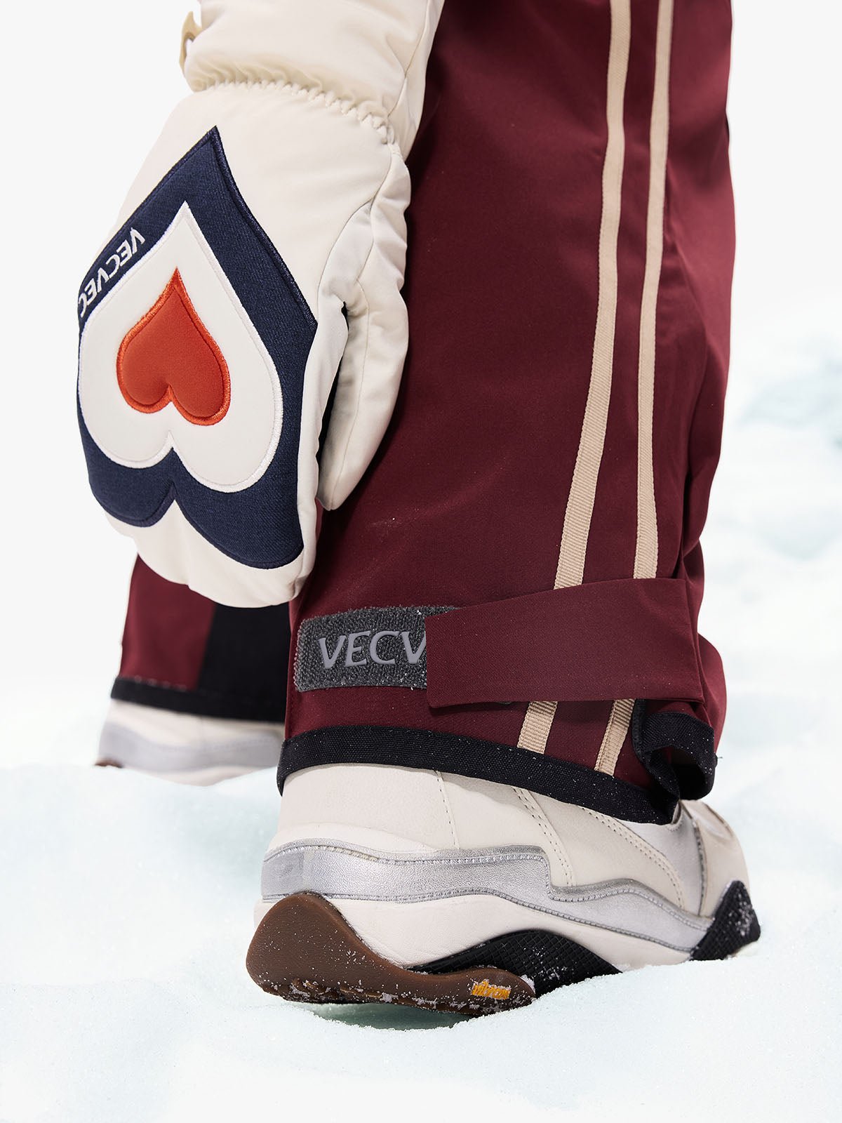 Retro Preppy Ski Suit - VECVEC Ski Suit