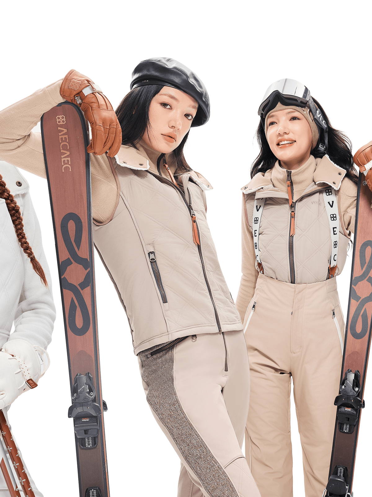Slim-Fit Quilted Cotton Ski Fleece Midlayer -